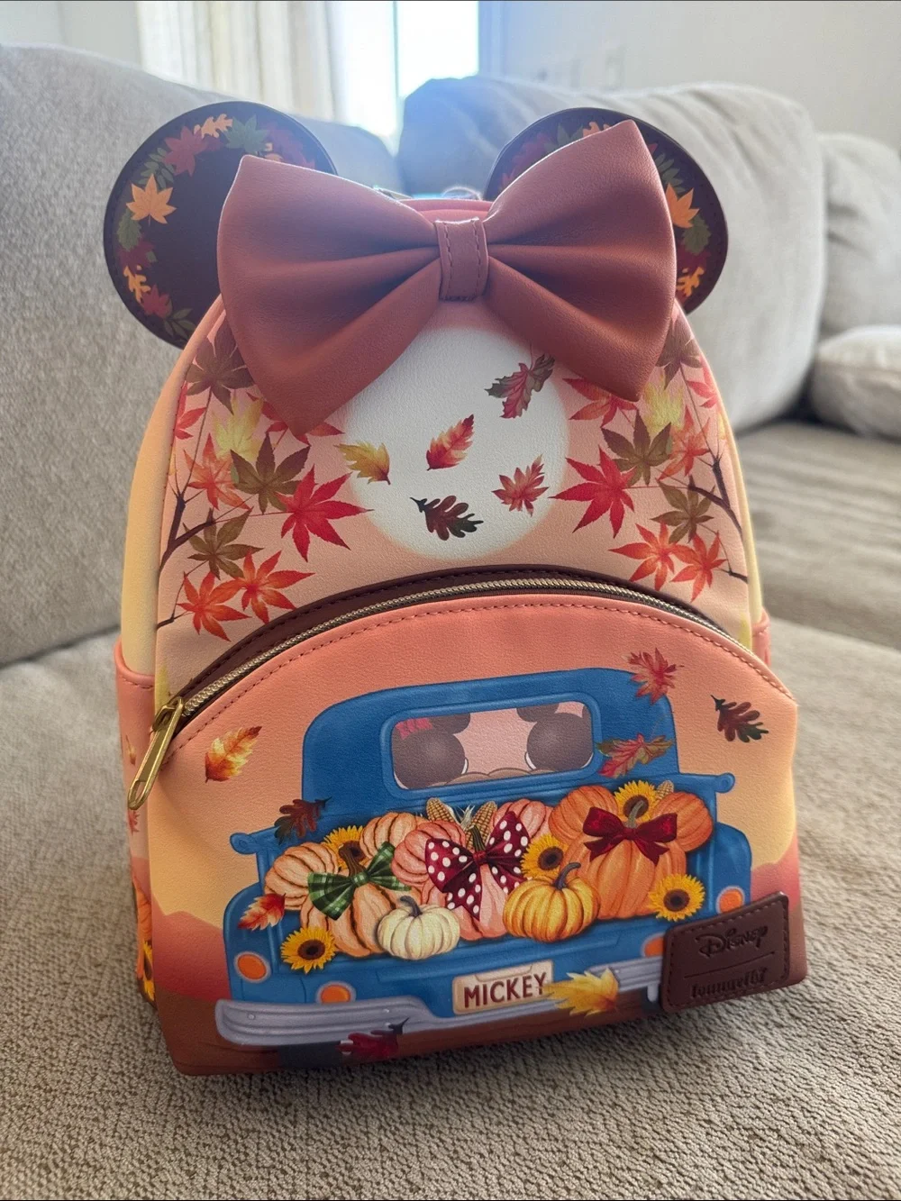 Loungefly Disney Fall Harvest Mini Backpack